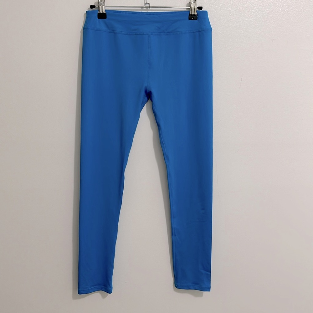 NWT Zyia Active Girls Royal Blue Leggings Size 12-14